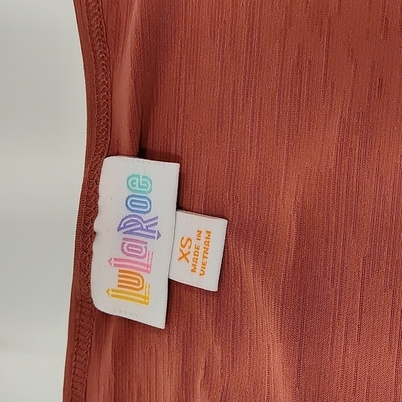 LulaRoe - women's blouse red Size XS - Picture 3 of 5